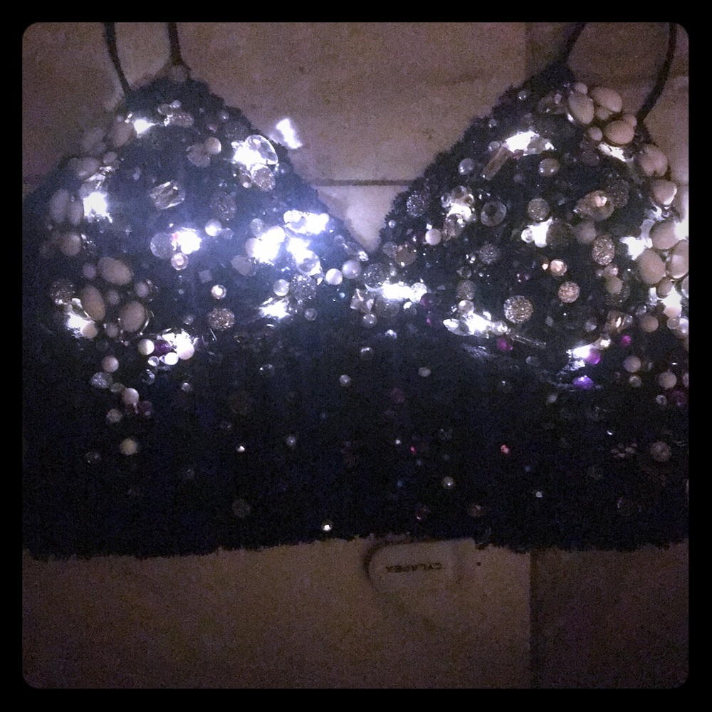 Handmade Lightup Rave Top